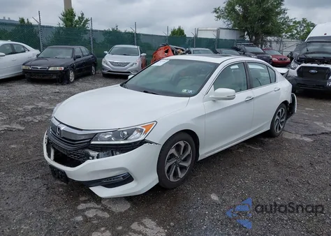 2016 Honda Accord Ex z USA, uszkodzony, nr VIN 1HGCR2F79GA205714